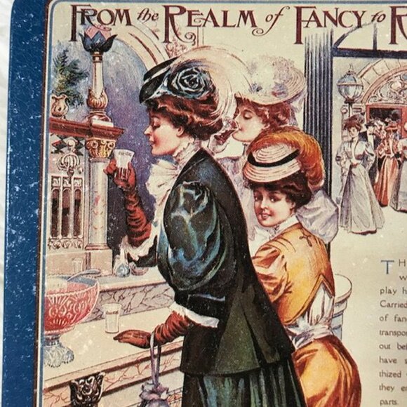 Set of 2 Vintage Coca-Cola 'Realm of Fancy to Reality' + Simplicity Fashion Tins - Picture 11 of 16